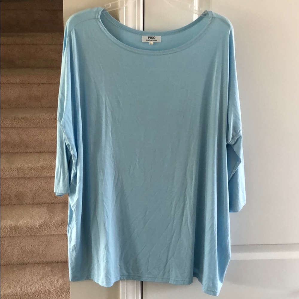 Light blue Piko top